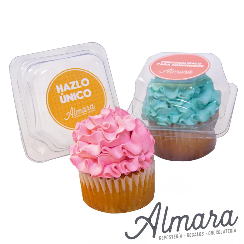Cupcake En Caja Personalizada
