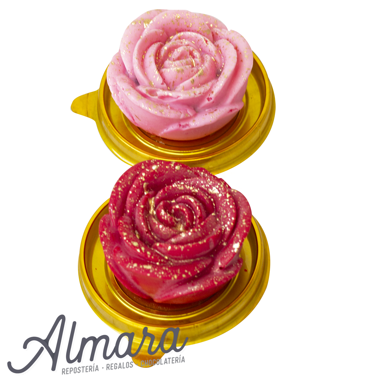 Rosas de Chocolate Blanco