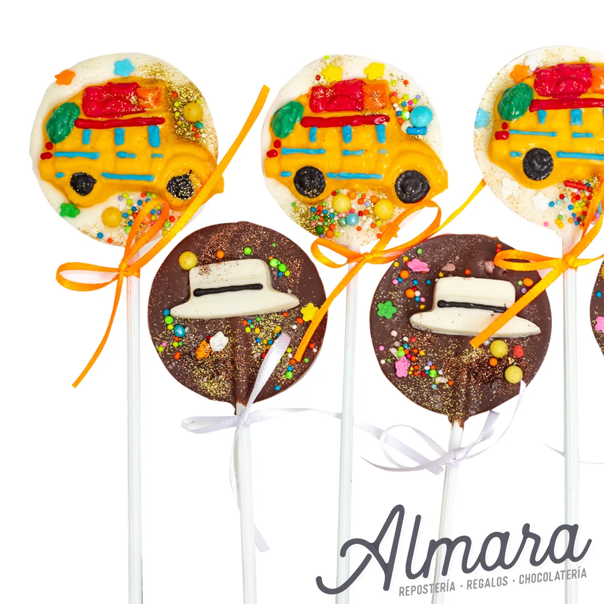 Paletas Chiva y Sombrero
