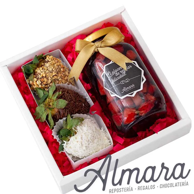 Endulzada Sangría y Fresas
