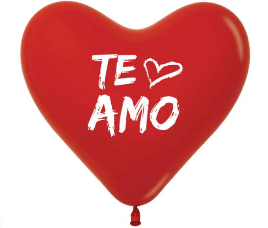 Globo Corazón Te Amo 