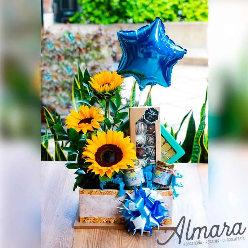 Ancheta girasoles
