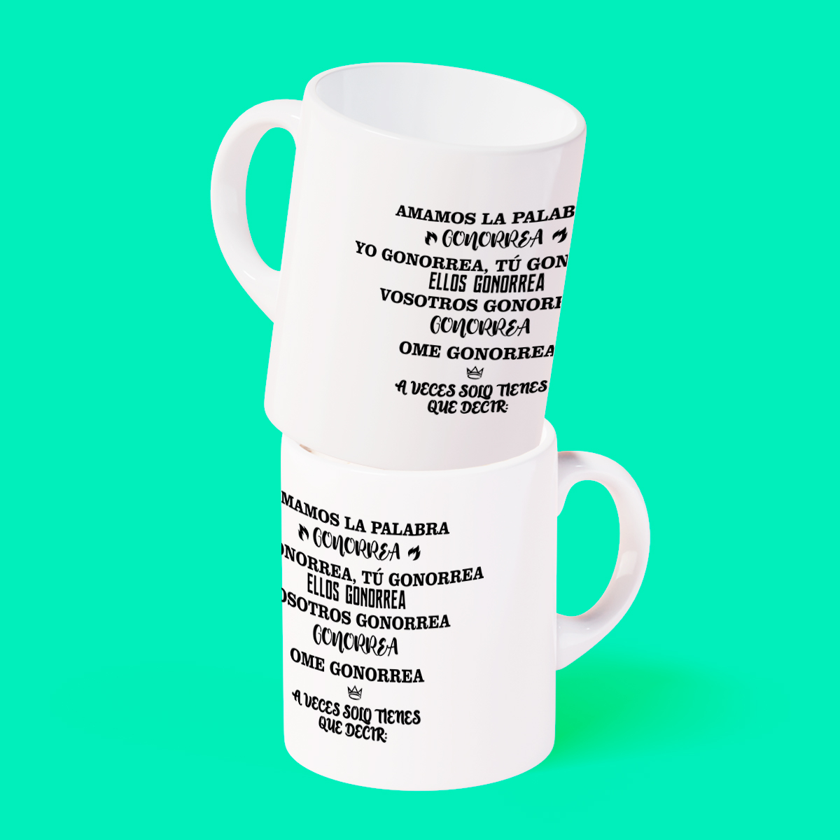 Mug 'Amamos la Palabra... GONORREA