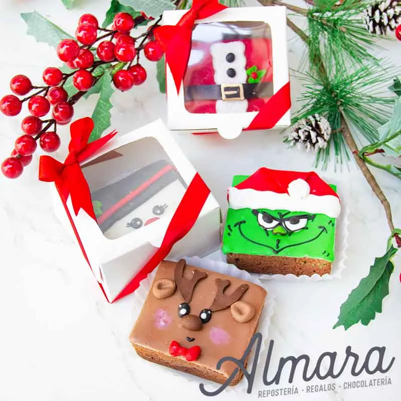 Brownie Navideño