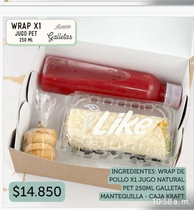 WRAP X1 -JUGO 