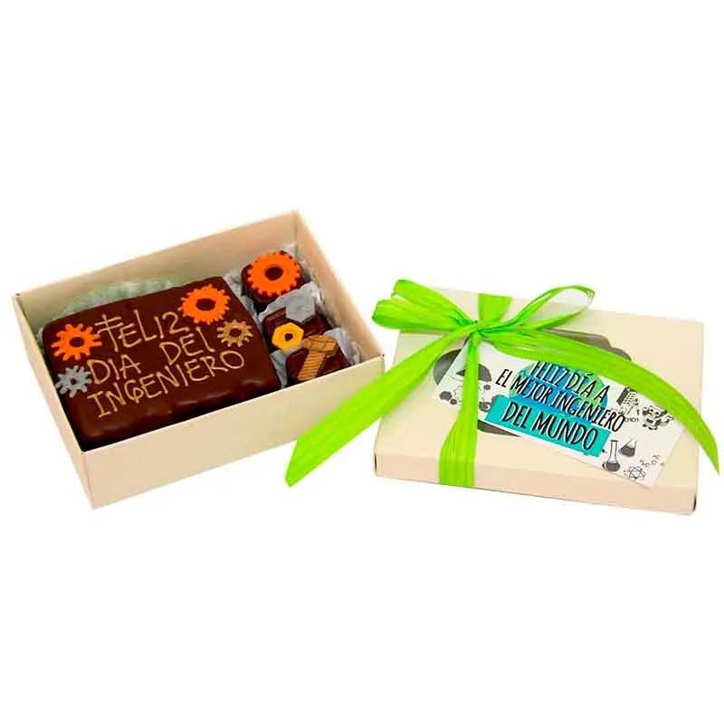 Caja Brownie y bombones por 3
