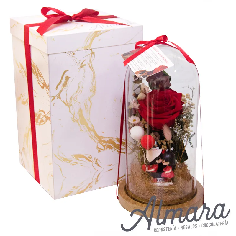 Arreglo Floral Preservado novios