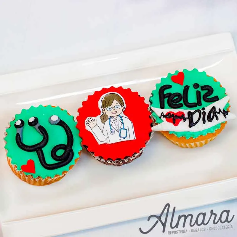 Cupcakes día del Medico
