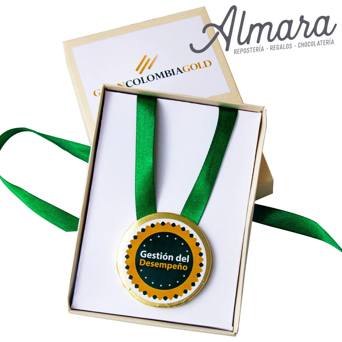 Medalla En Caja
