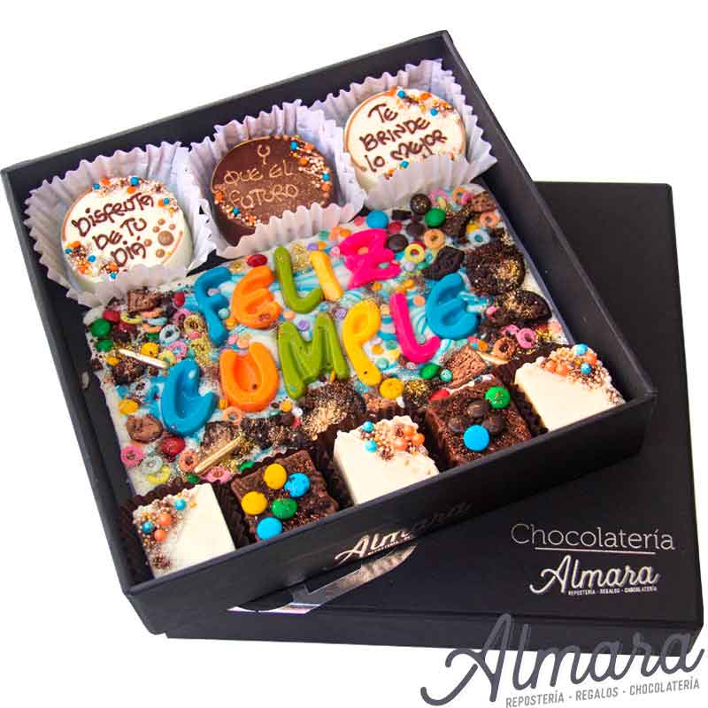 Meraki: Caja de Regalo de Cumpleaños con Chocolates y Mensajes Especiales