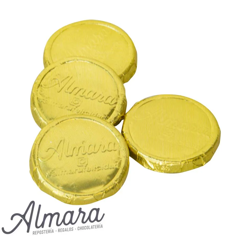 Monedas de Chocolate Personalizadas

