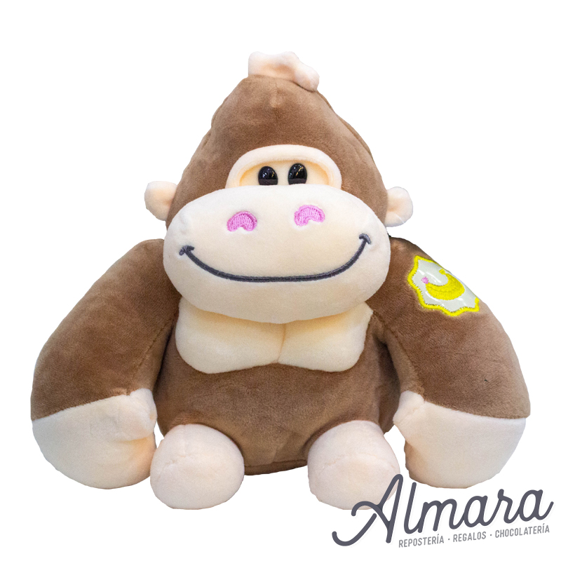 Gorila Peluche Mediano Antialérgico - Juguete Suave y Adorable
