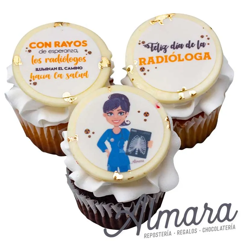 Cupcakes día del Radiólogo *3

