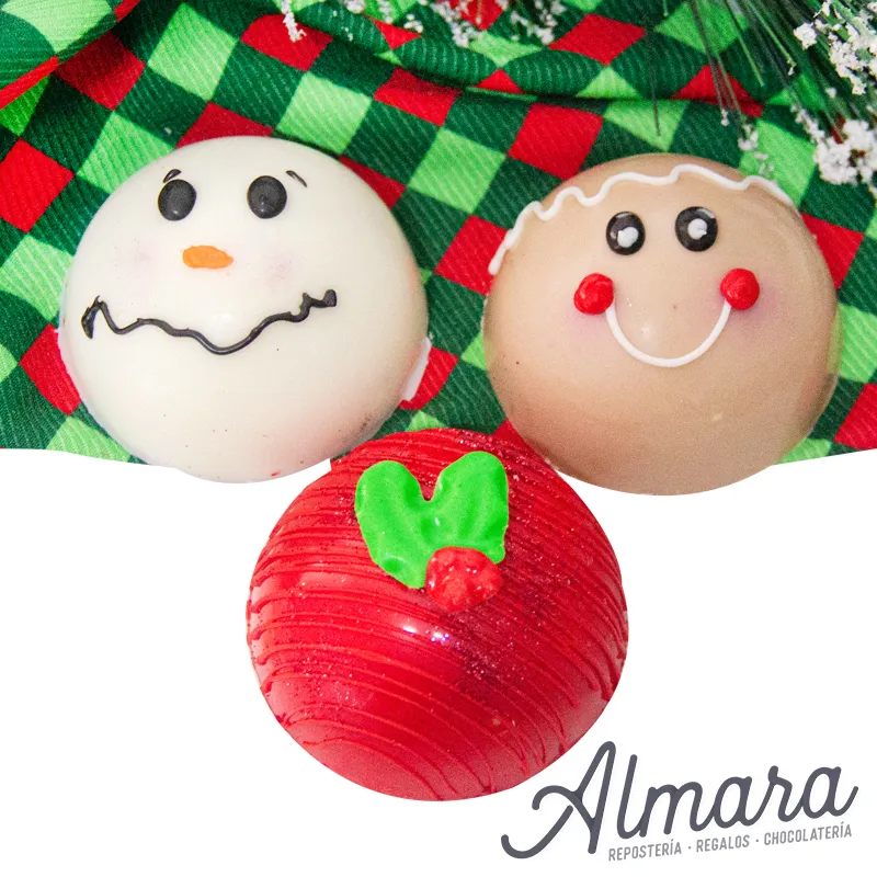 Choco Bombas Navideñas
