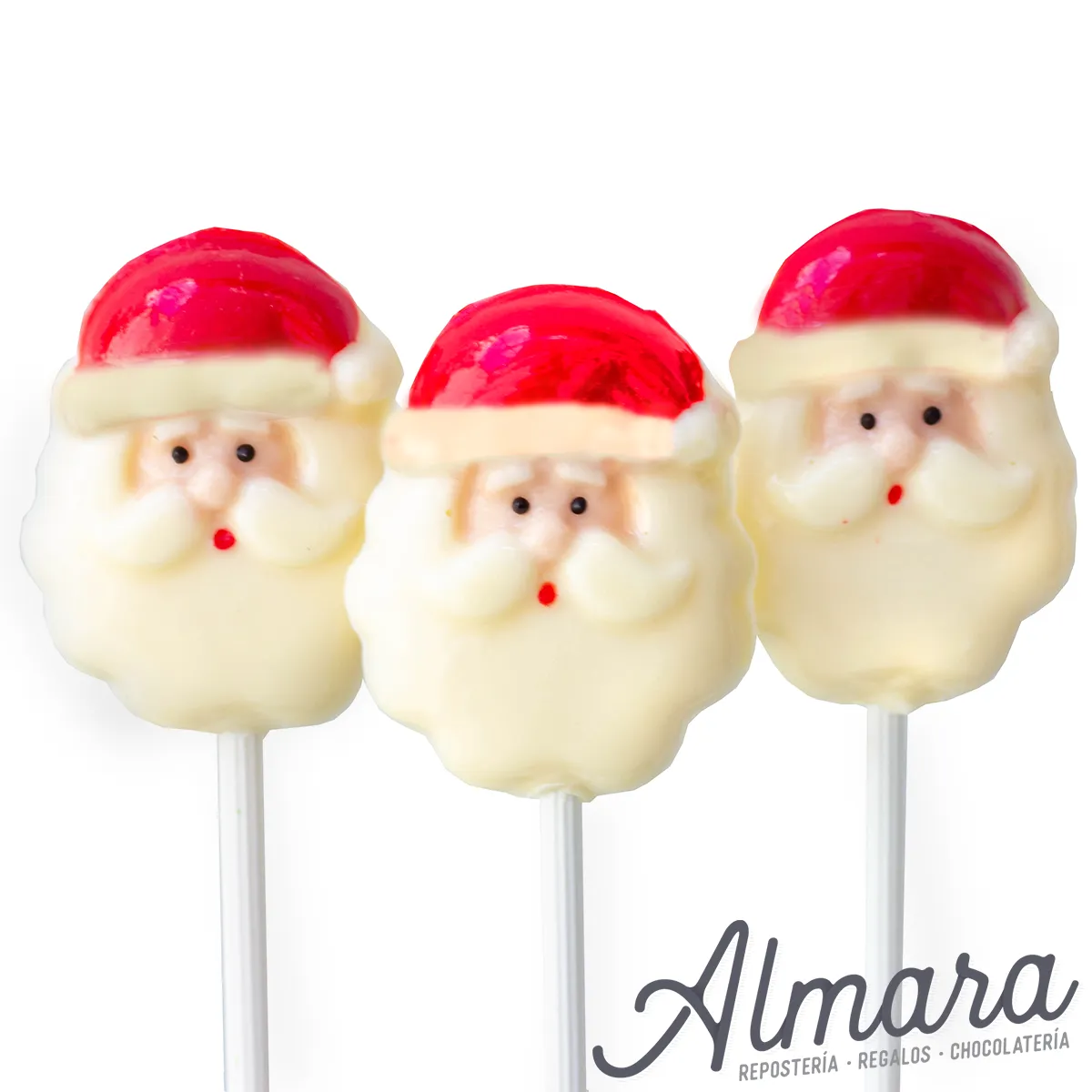 Paleta navideña Santa
