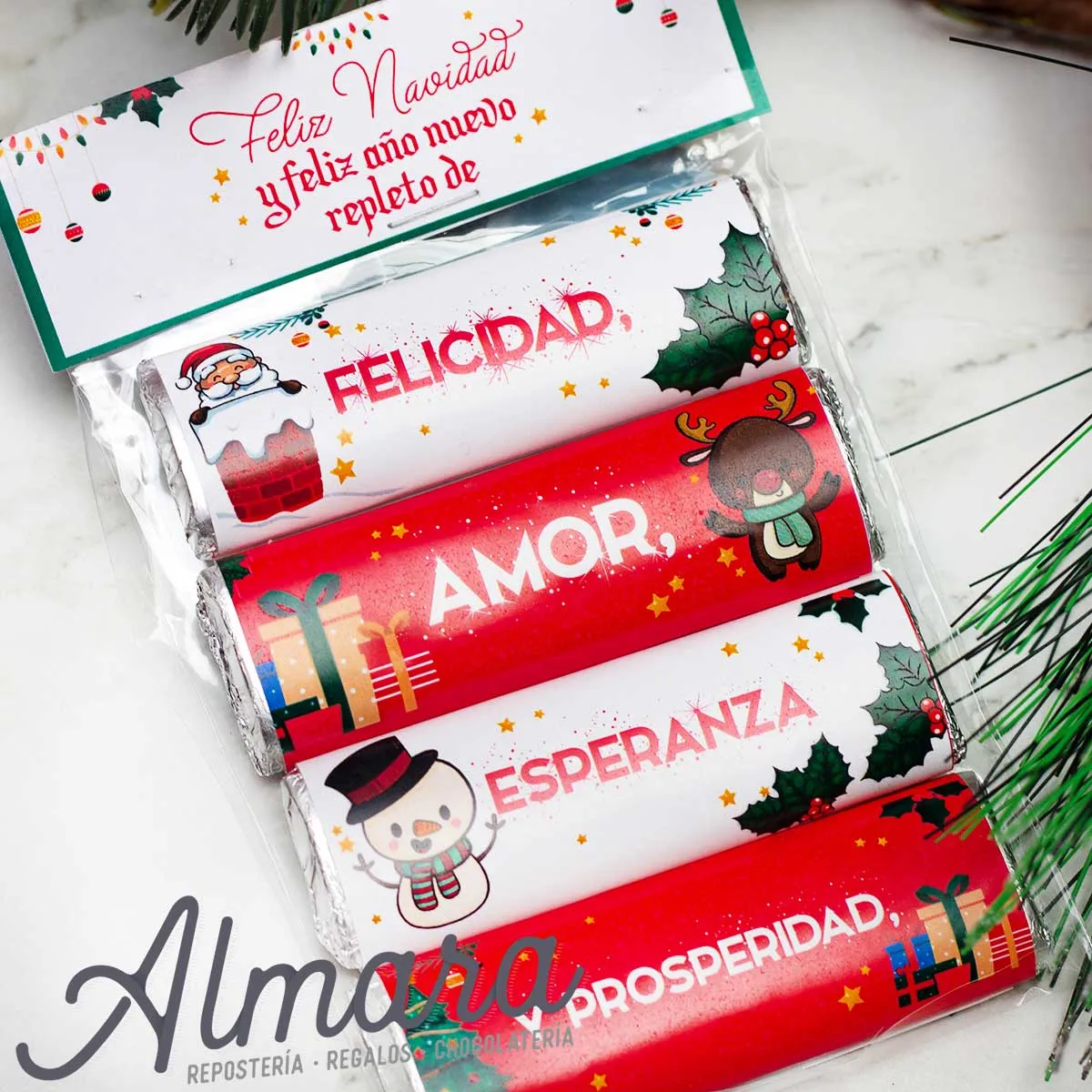 Mensajes dulces de Navidad
