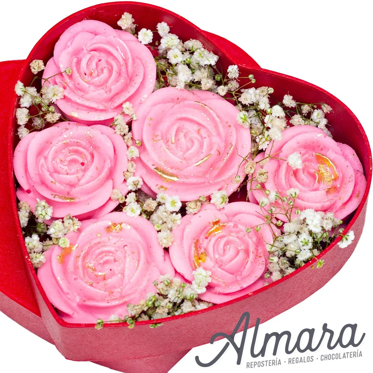 Corazón Rosas
