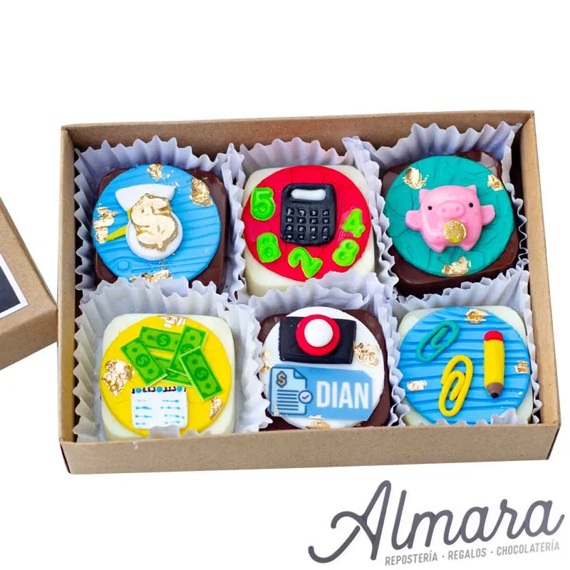 Trufas por 6 día del contador
