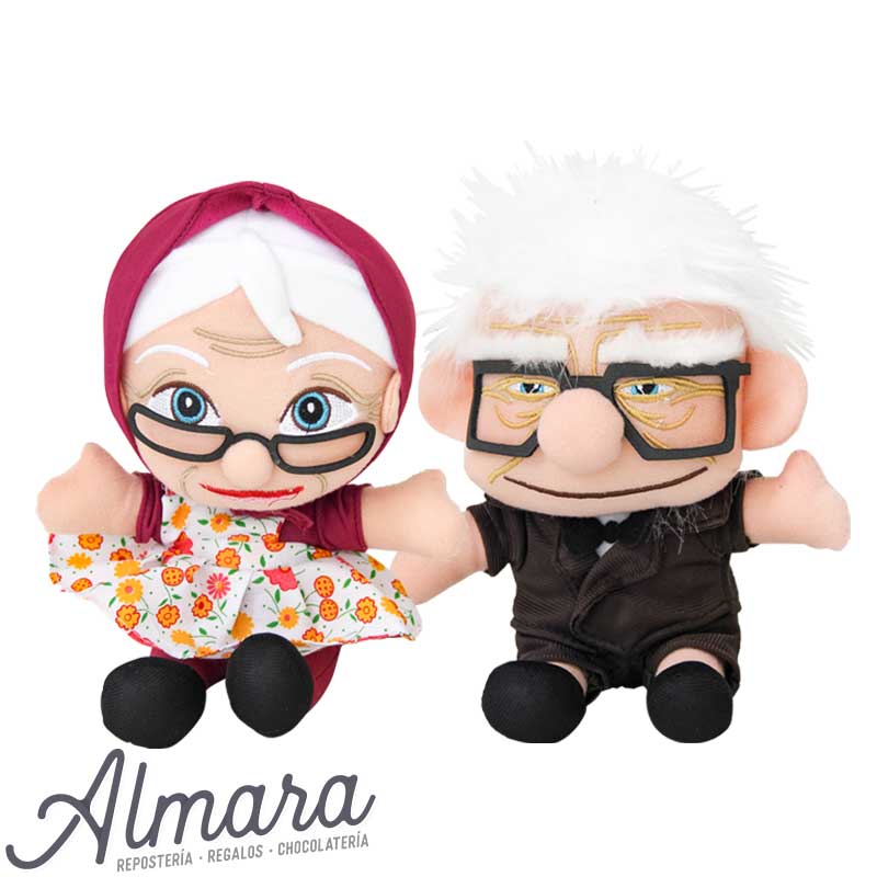 Peluches Carl y Ellie de Up: ¡Un regalo mágico para los enamorados!