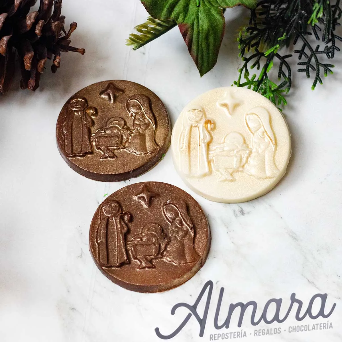 Pesebre de Chocolate En Bolsita
