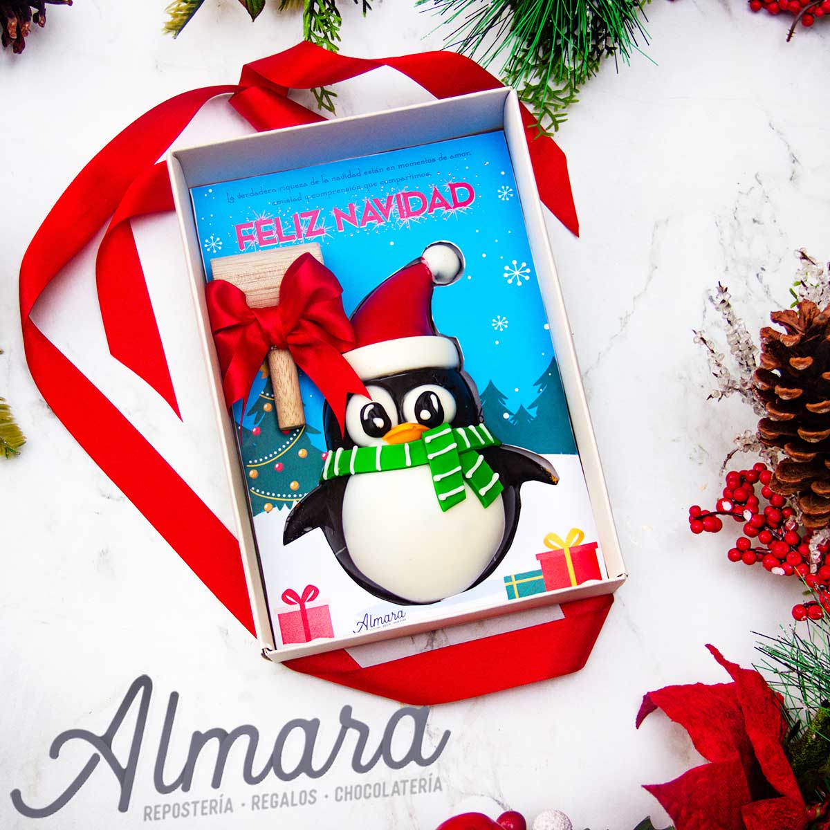 Pinguino Navideño
