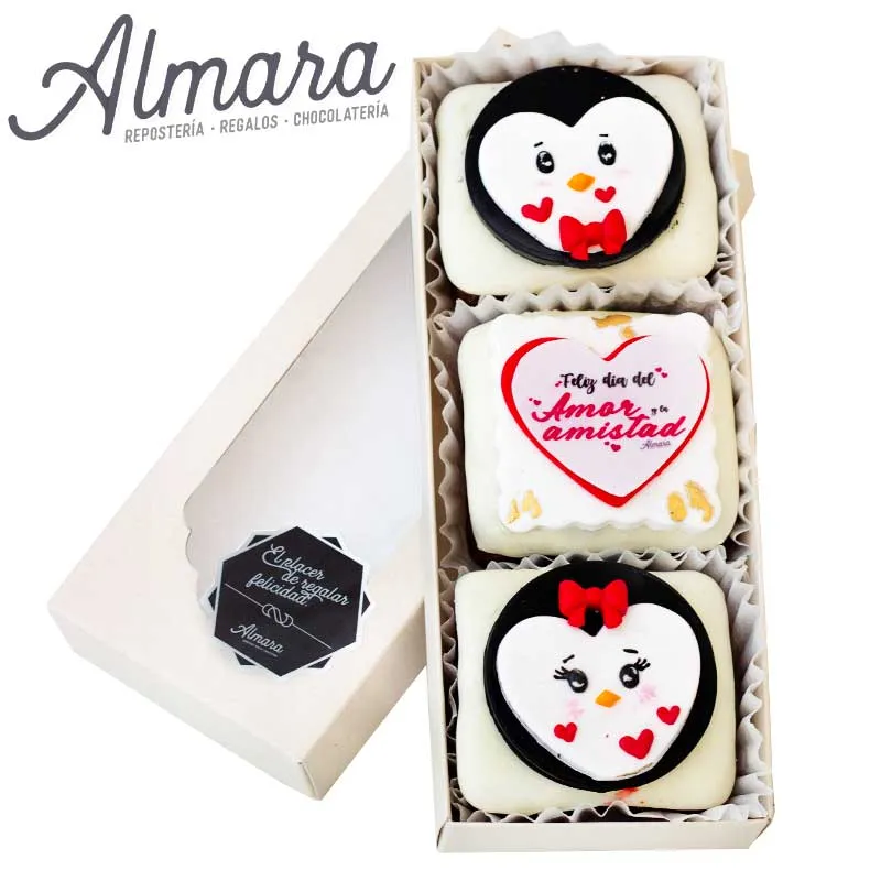 Brownies Pingüinos
