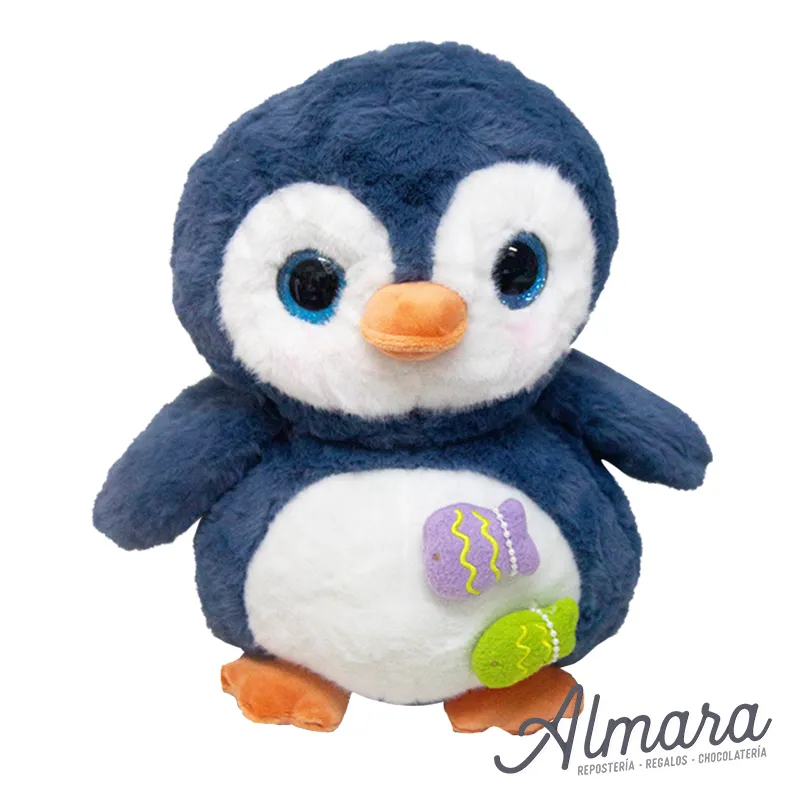 Peluche Pingüino Pezca
