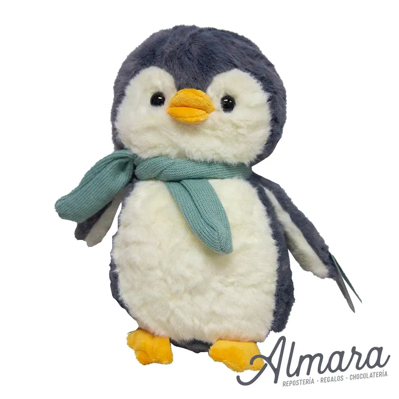 pinguino con bufanda
