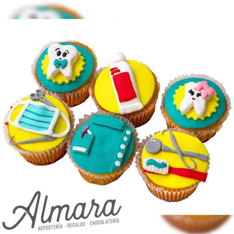 Cupcakes día del Odontólogo
