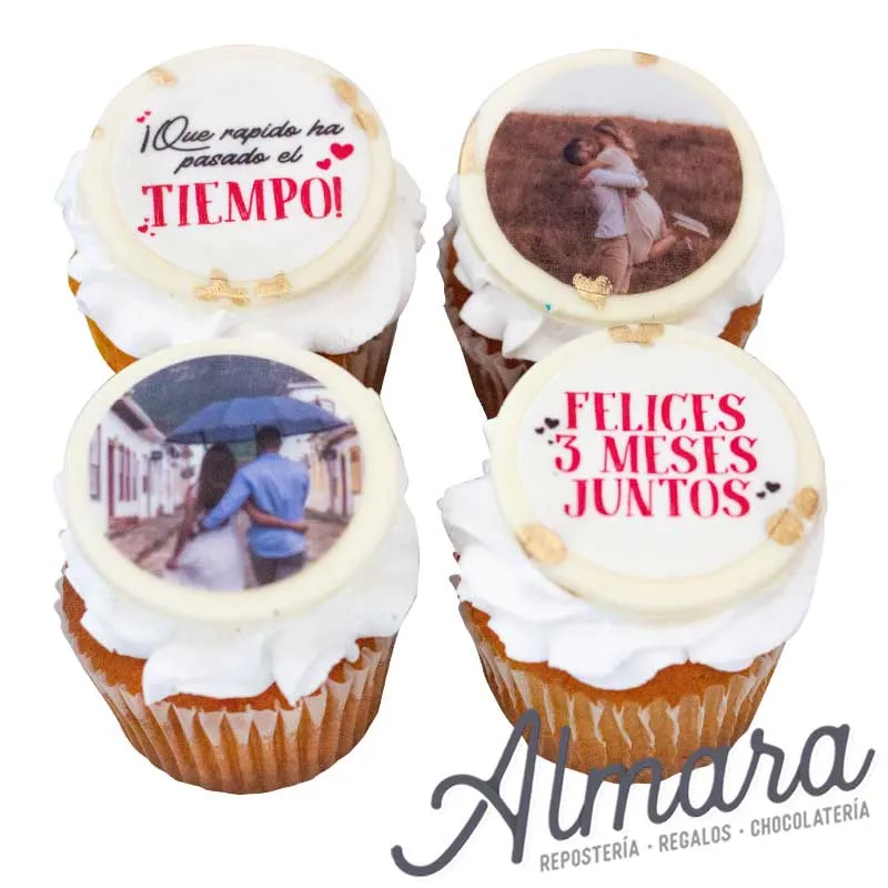 Cupcakes Recuerdos *4
