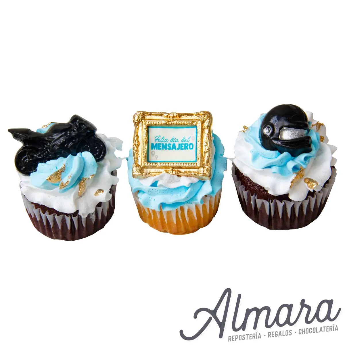 Cupcakes *3 Mensajero
