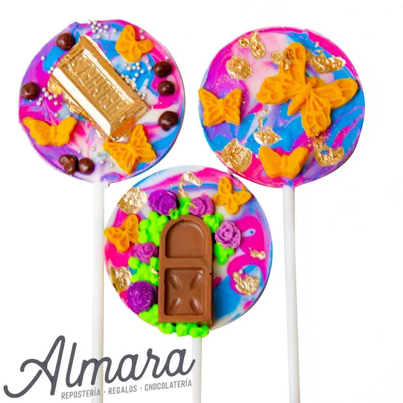 Paletas Mariposa Amarillas
