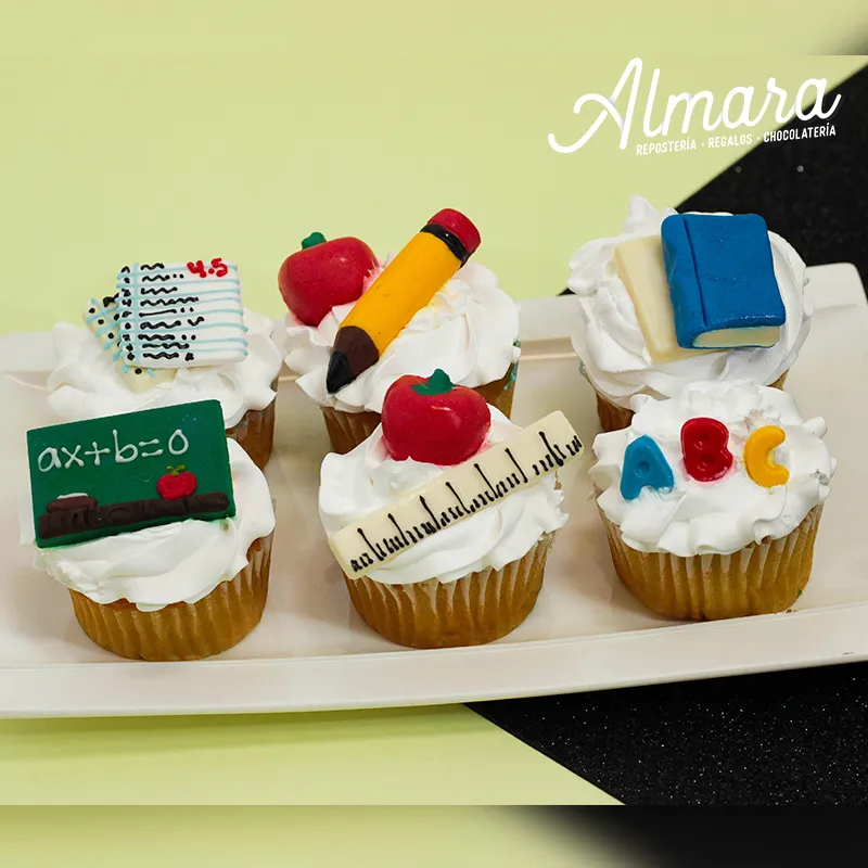 Cupcakes Feliz Día del Profesor
