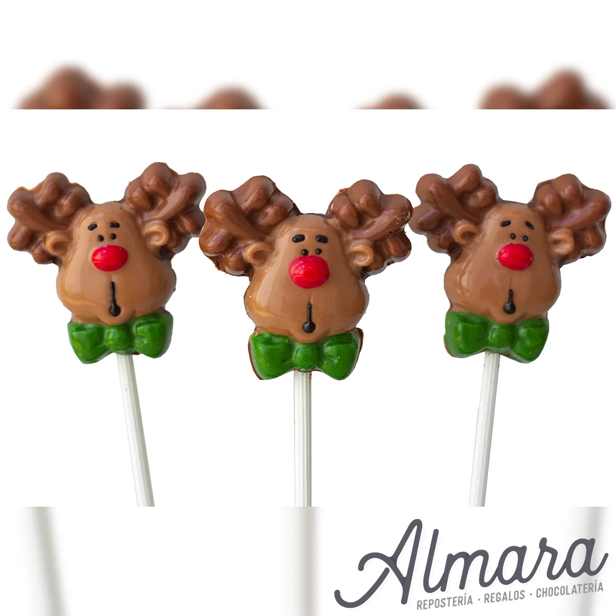 Paletas Navideñas Renos
