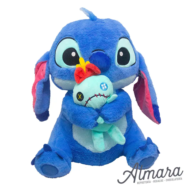 Peluche  Stitch y Scrump 