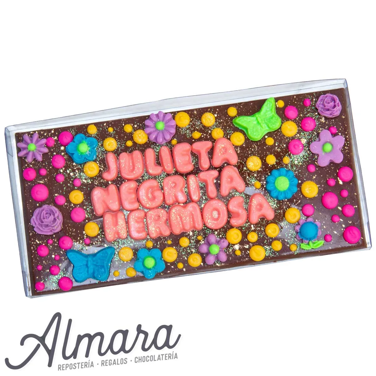 Tableta Chocolate Mensaje
