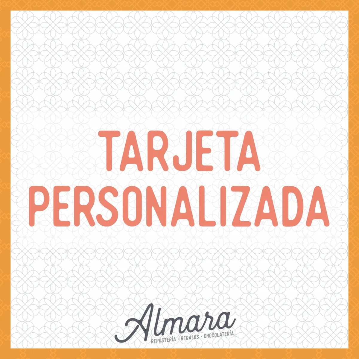 Tarjeta personalizada con imagen
