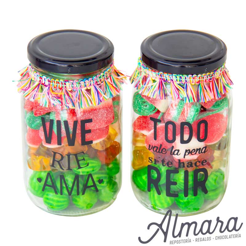 Frasco Goloso de Dulces: 