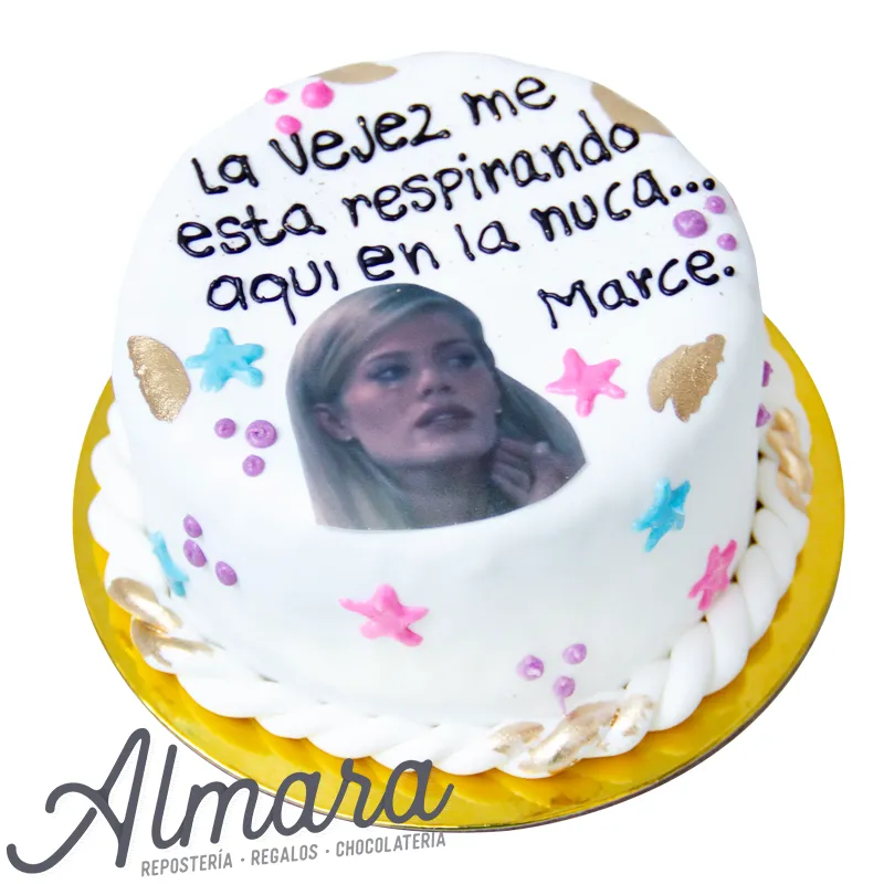 Mini Torta con Fotografía
