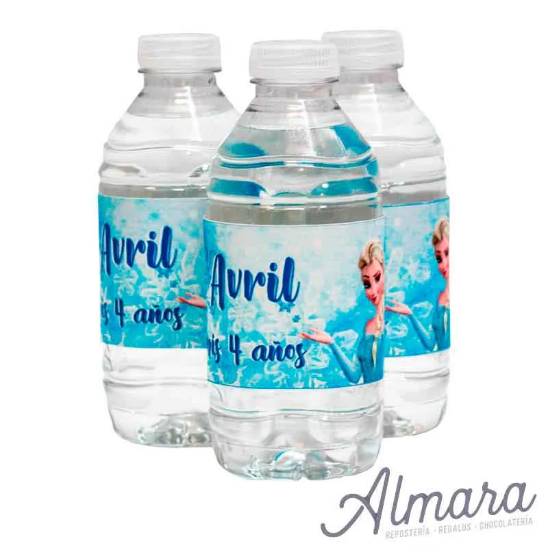 Botellas con Agua
