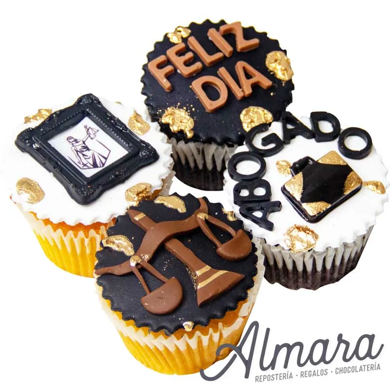 Cupcakes abogado *4