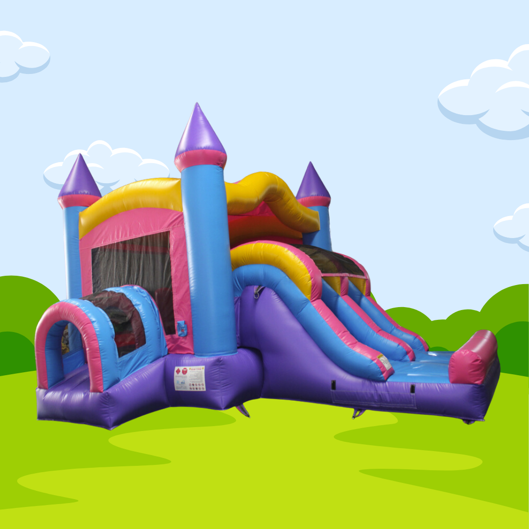 Castillo con Chorrera Doble Rosa