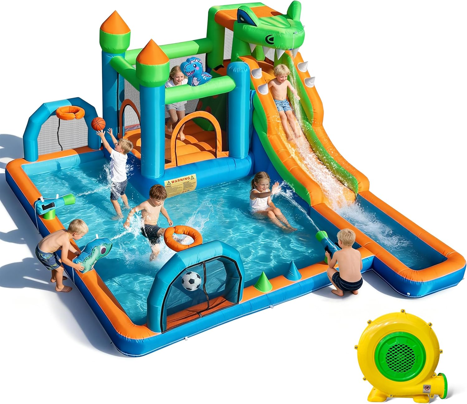 Playground Acuatico Dinosaurio