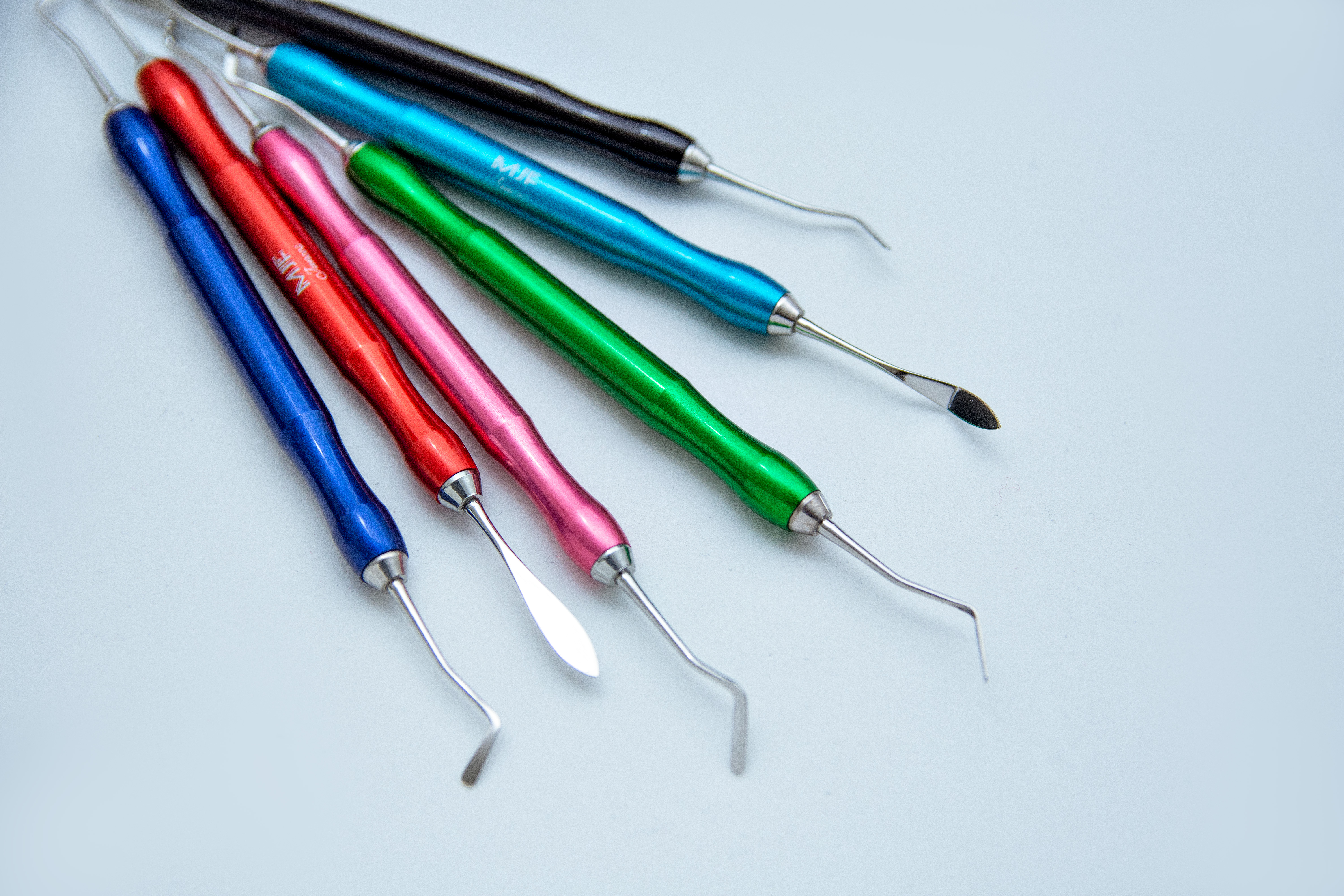 Kit X 6 Espatulas Sector Anterior Multicolor