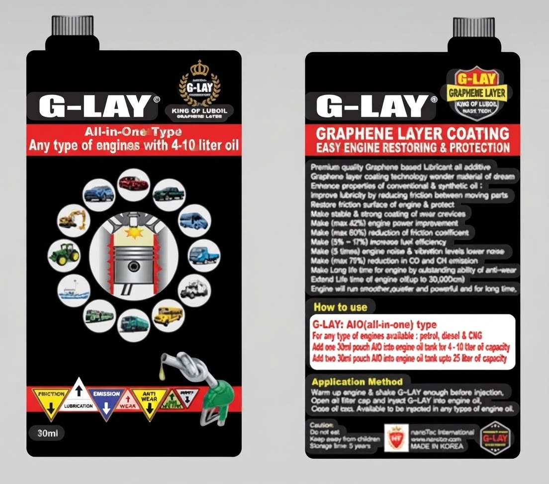The All-in-One Type for Any type of Engine with 4-10 liter oil