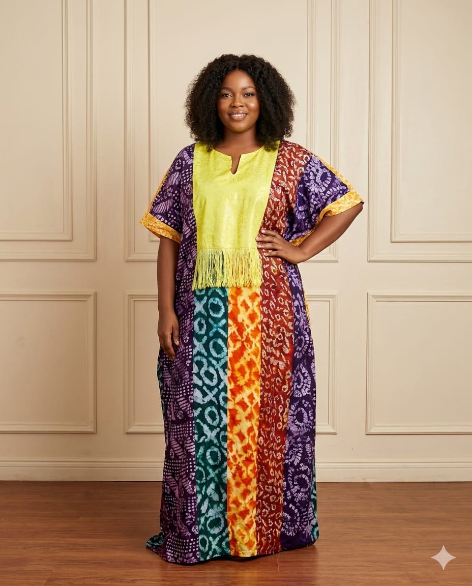 Abiola Adire Bubu | Multicolour