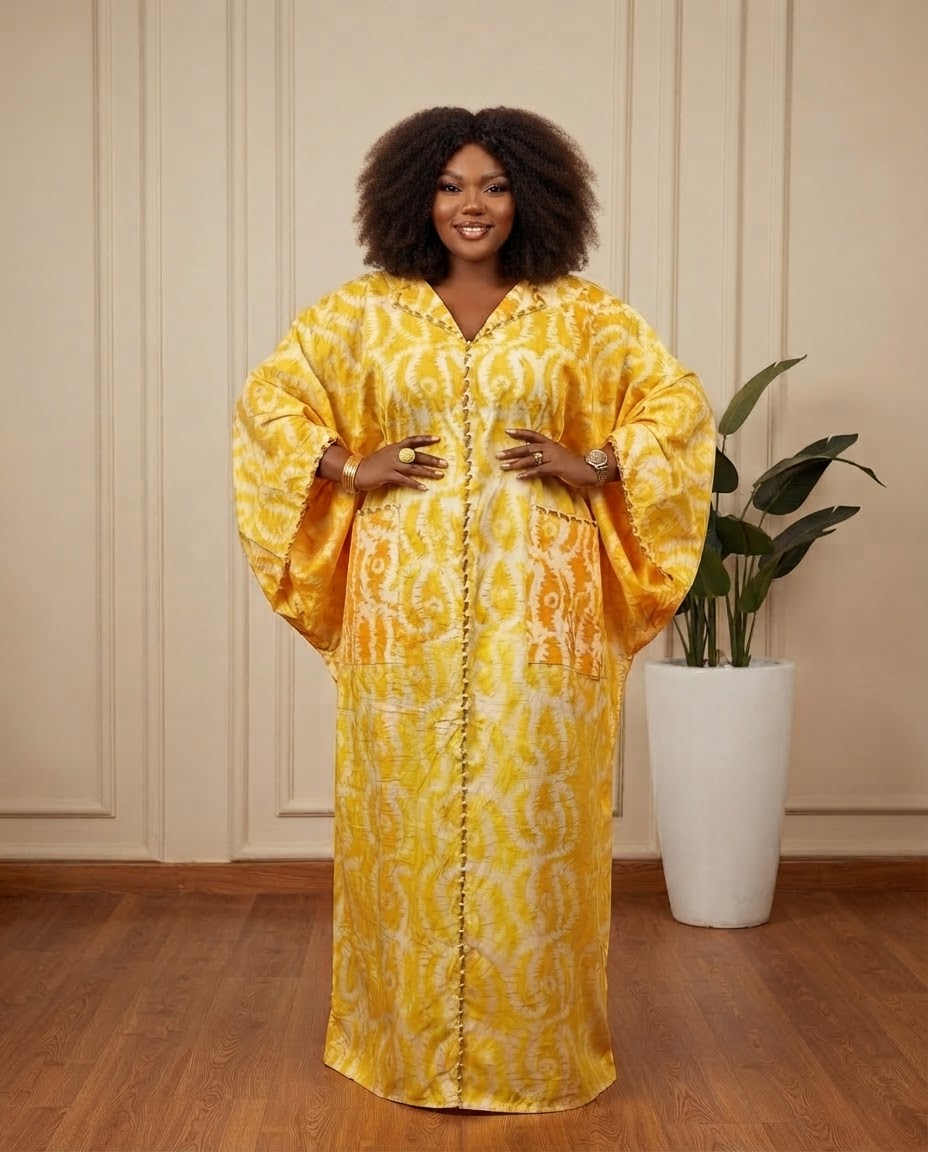 Adara Adire Bubu | Yellow