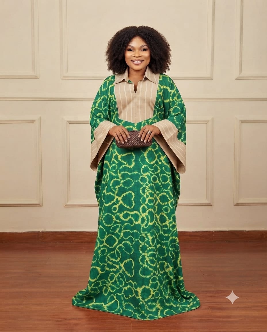 Temi Adire Bubu | Green