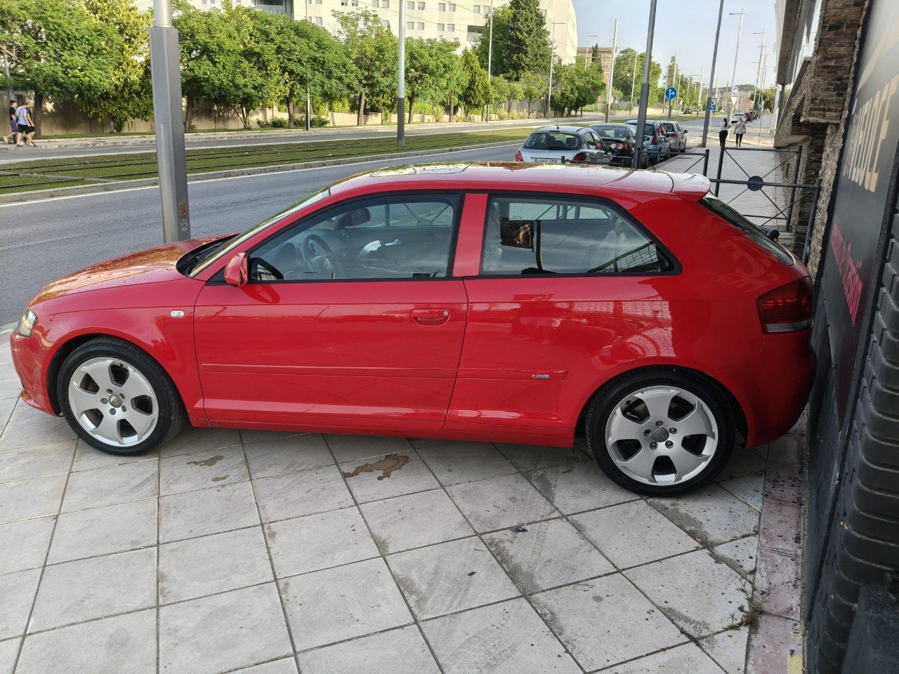 Audi A3 2.0 TDI S-Line 2007 - Vista 3/4 trasera