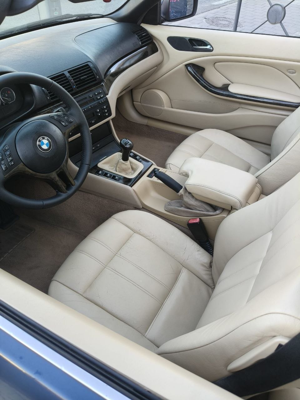 BMW Serie 3 320d Cabrio 2005 - Asientos delanteros
